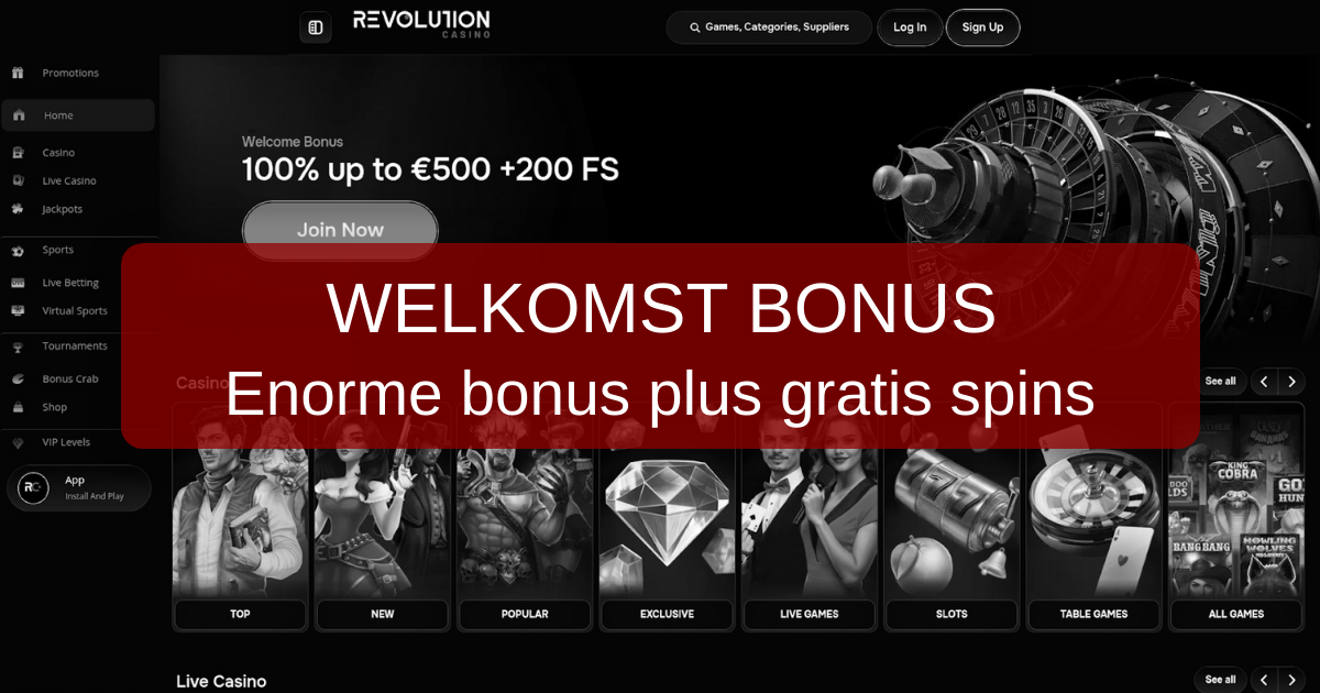 Revolution Casino Nederland
